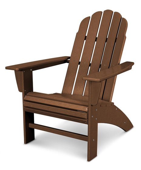 Vineyard Curveback Adirondack - Teak