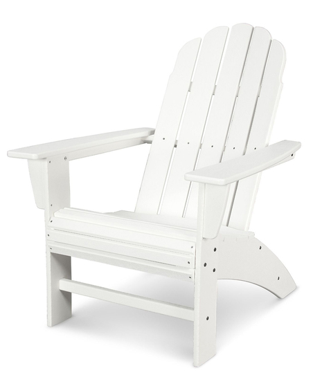 Vineyard Curveback Adirondack - White
