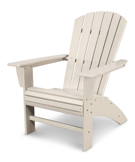 Nautical Curveback Adirondack - Sand