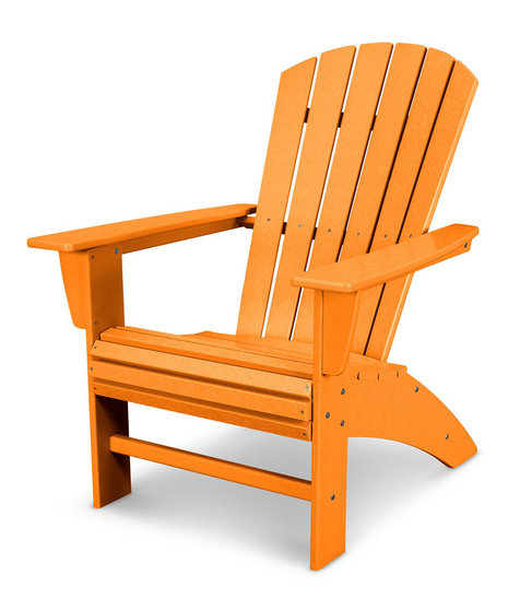 Nautical Curveback Adirondack - Tangerine
