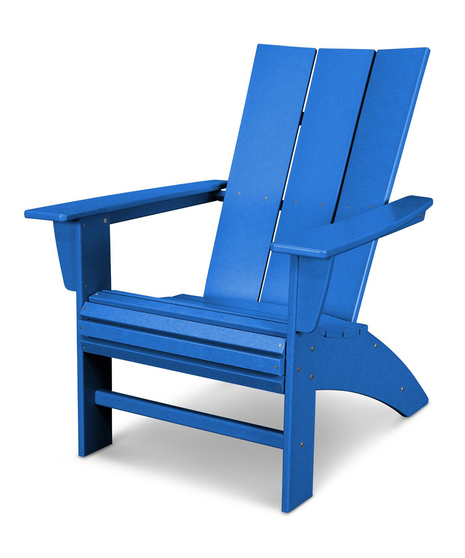 Modern Curveback Adirondack - Pacific Blue