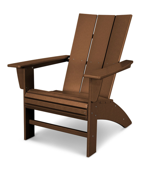 Modern Curveback Adirondack - Teak