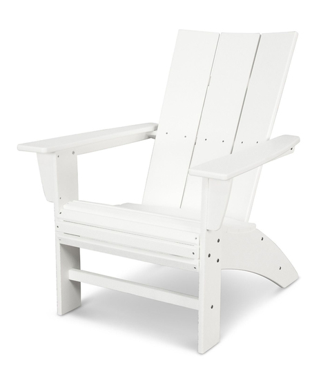 Modern Curveback Adirondack - White