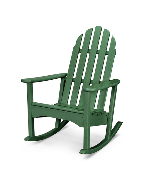Classic Adirondack Rocking Chair - Green