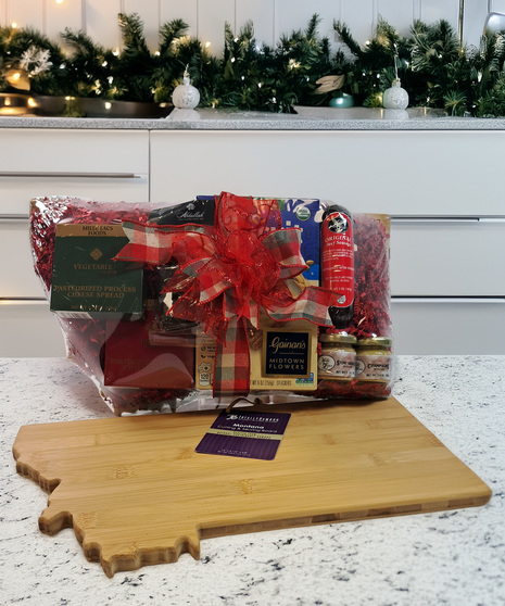 Christmas Montana Cutting Board Charcuterie - available for shipping