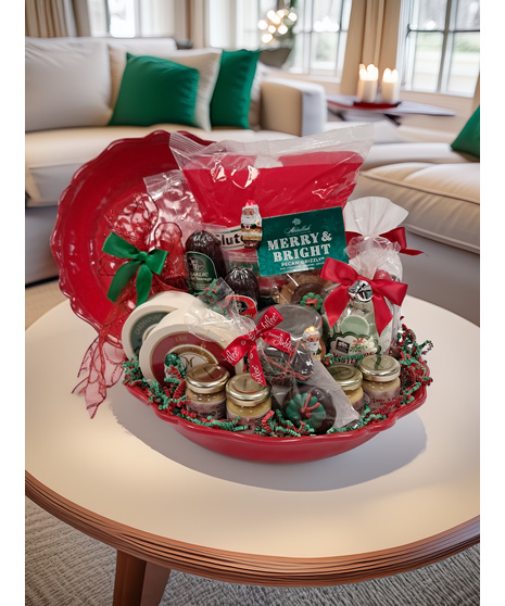 Christmas Cheer Snack Basket