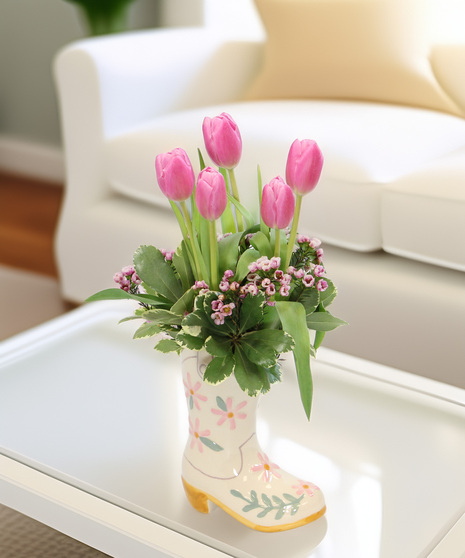 Boots & Blooms - charming at every step