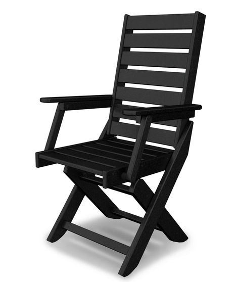 Captain Dining Chair - Black