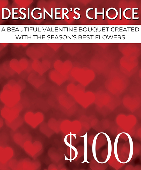 Our Designers will create a beautiful bouquet with the season's best flowers.