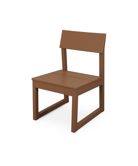 Edge Dining Side Chair - Teak