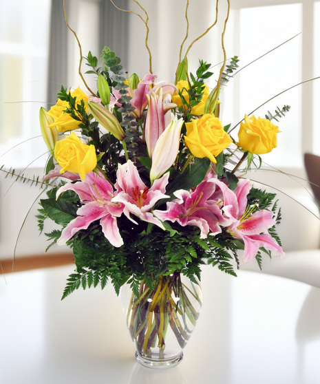 Easter Roses & Lilies - spring's finest blooms