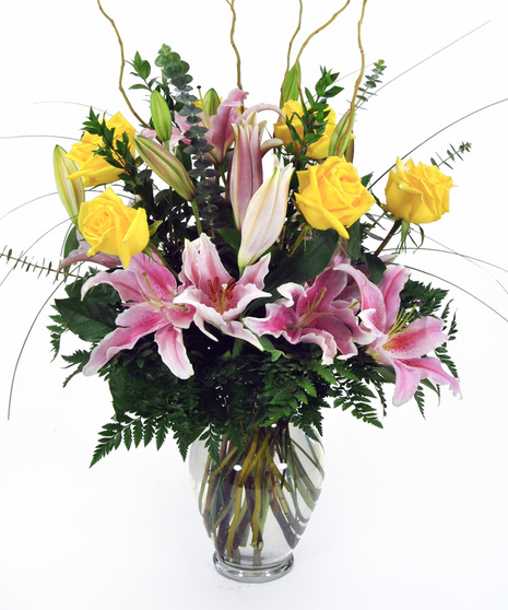 Easter Roses & Lilies