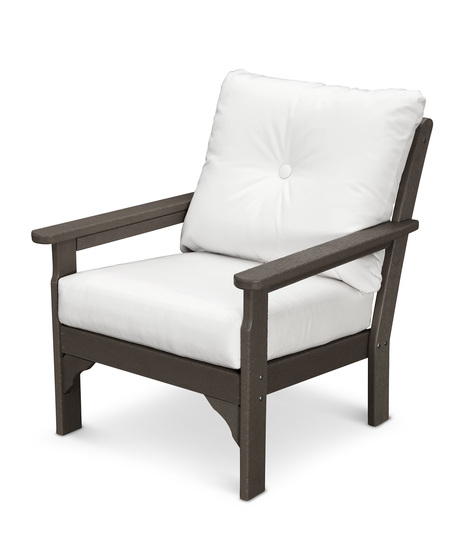 Vineyard Deep Seating Chair - Vintage Coffee/Natural