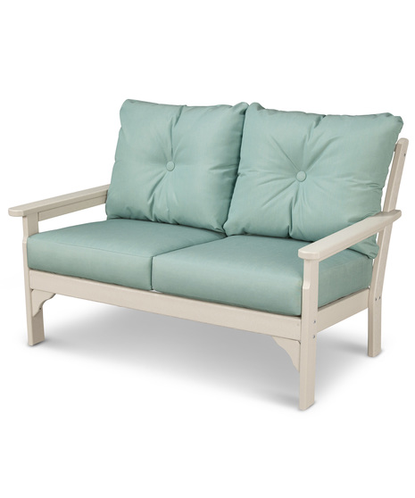 Vineyard Deep Seating Loveseat - Sand/Spa