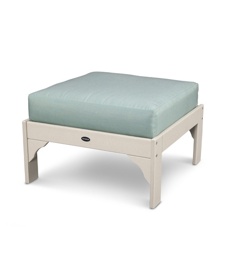Vineyard Deep Seating Ottoman - Sand/Spa