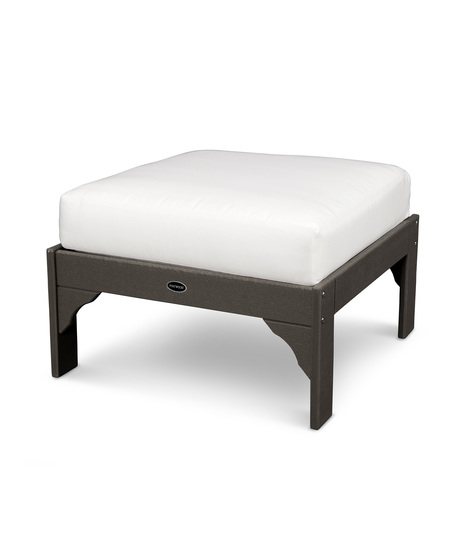 Vineyard Deep Seating Ottoman - Vintage Coffee/Natural