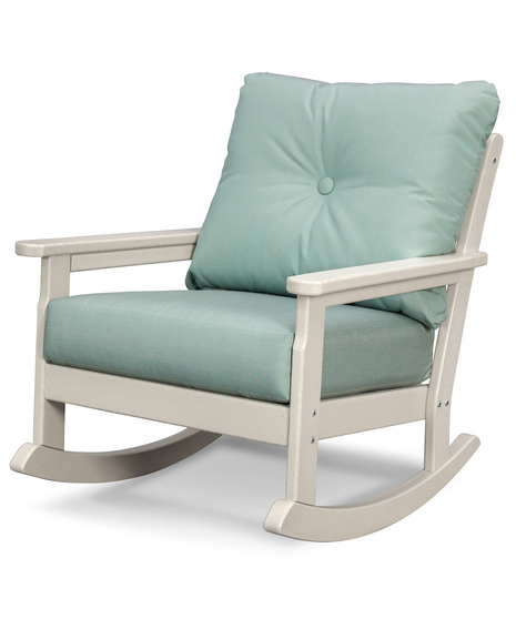 Vineyard Deep Seating Rocking Chair - Sand/Spa