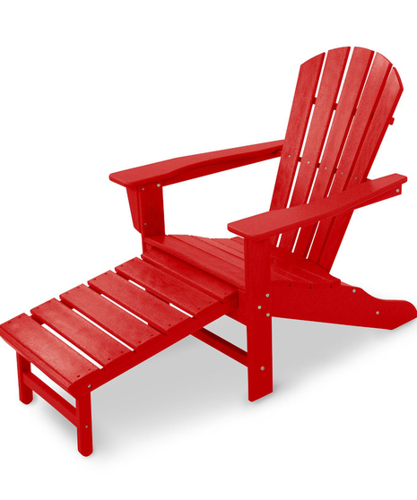 Palm Coast Ultimate Adirondack - Sunset Red