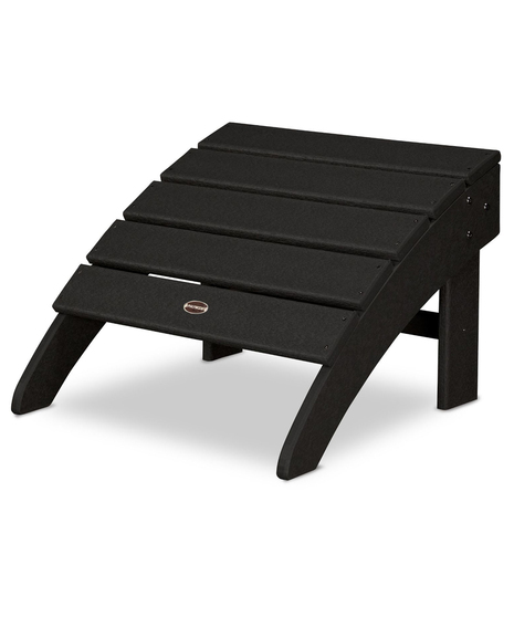 Palm Coast Ottoman - Black