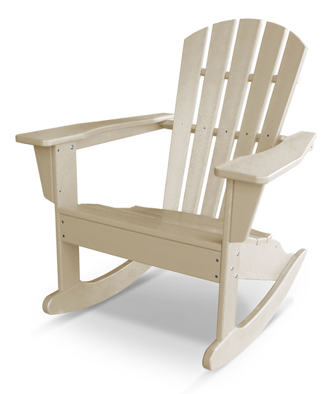 Palm Coast Adirondack Rocking Chair - Sand