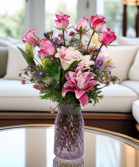 Lovely Lavenders - fragrant blooms in shades of lavender and pink