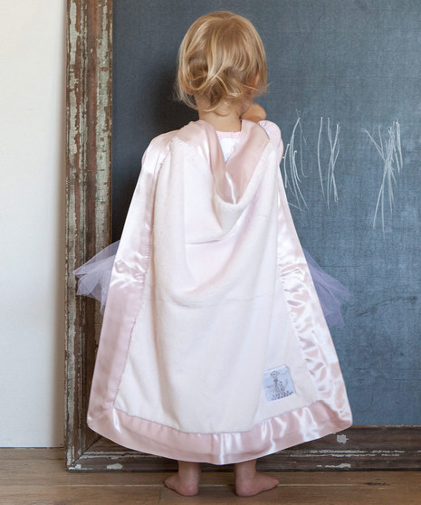 Luxe Solid Baby Blanket in a Box - Pink