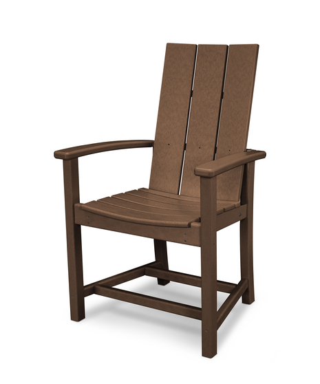 Modern Adirondack Dining Chair - Teak