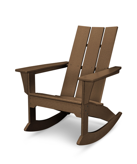 Modern Adirondack Rocker - Teak