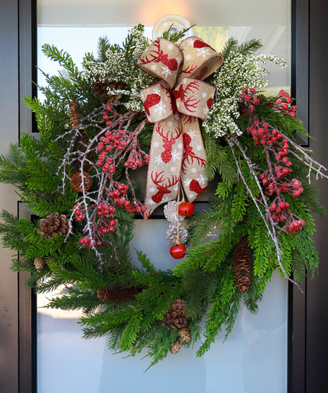 Montana Evergreen Wreath Plus - send a bit of Montana for Christmas