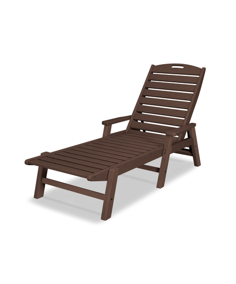 Nautical Chaise - Mahogany