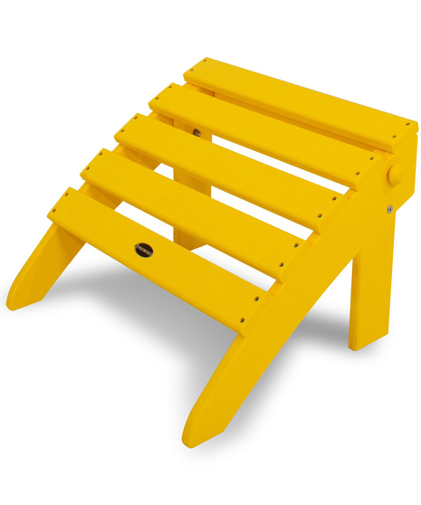 Classic Folding Ottoman - Lemon