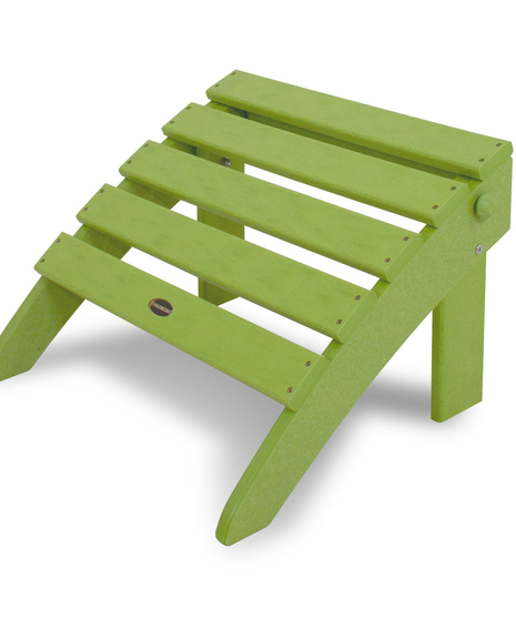Classic Folding Ottoman - Lime