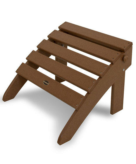 Classic Folding Ottoman - Teak