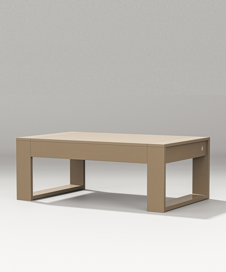 Latitude Rectangular Coffee Table - Vintage Sahara