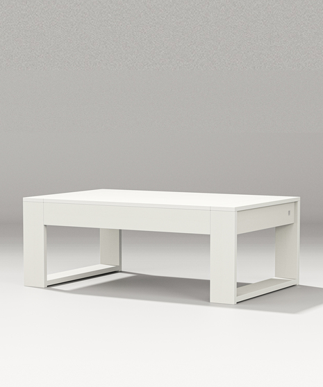 Latitude Rectangular Coffee Table - Vintage White