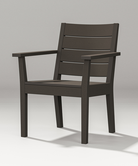 Latitide Dining Arm Chair - Vintage Coffee