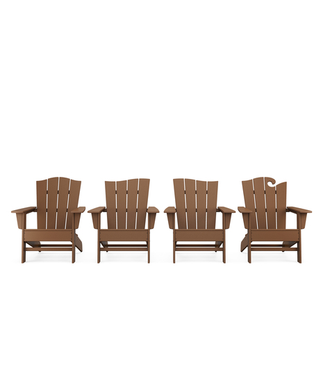 The Wave Collection - Teak