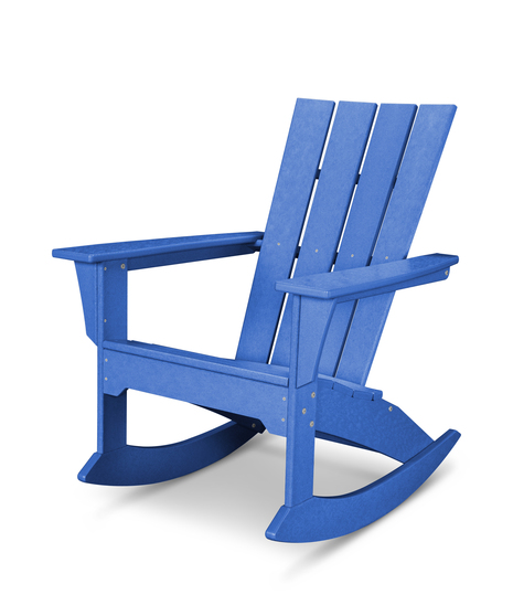 Quattro Adirondack Rocking Chair - Pacific Blue