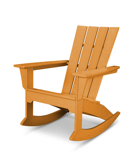 Quattro Adirondack Rocking Chair - Tangerine