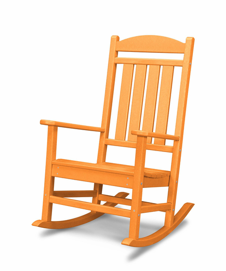 Presidential Rocking Chair - Tangerine