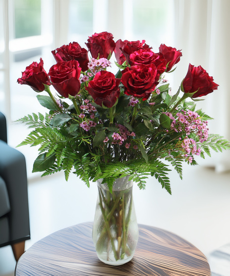 One Dozen Roses - always a classic gift