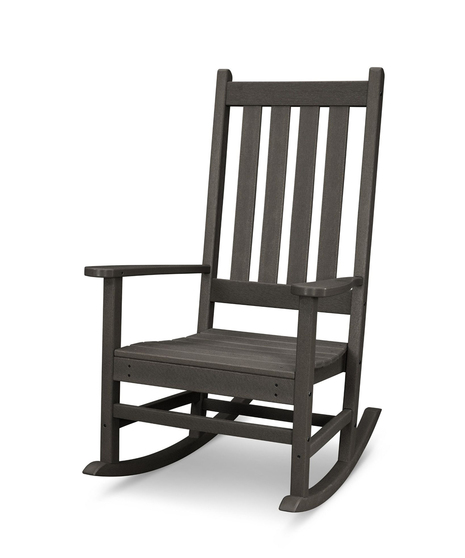 Vineyard Porch Rocking Chair - Coffee Vintage Finish