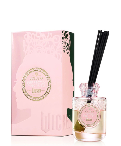 Voluspa’s fragrant diffuser oil is hand-poured into an embossed glass vessel for a subtle pop of elegant décor.  4-6 months.