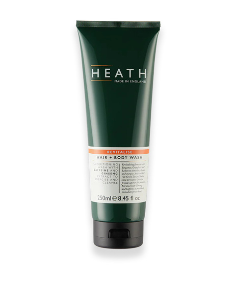 Revitalise Hair + Body Wash - Heath London Skincare for Men