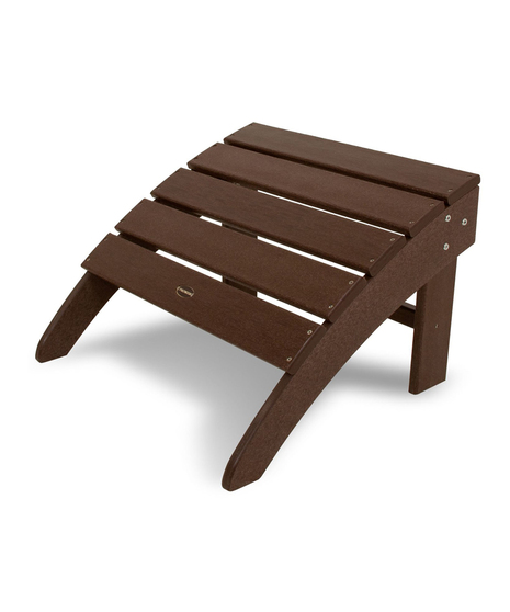 South Beach Adirondack Ottoman - Mahogany