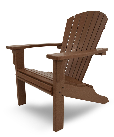 Seashell Adirondack - Teak