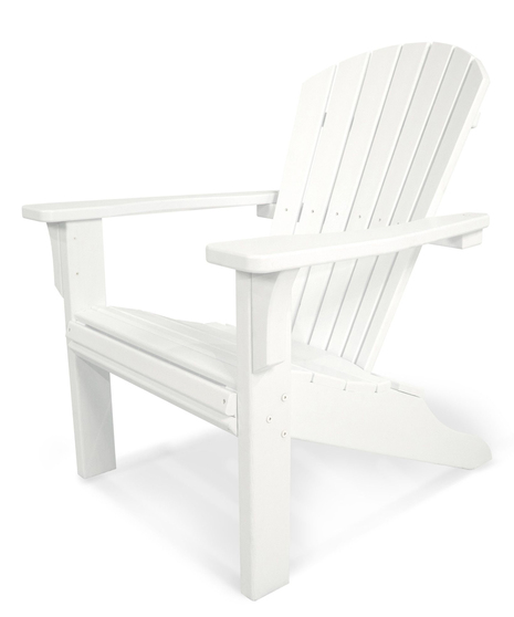 Seashell Adirondack - White