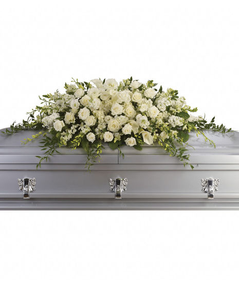 Purity & Peace Casket Spray