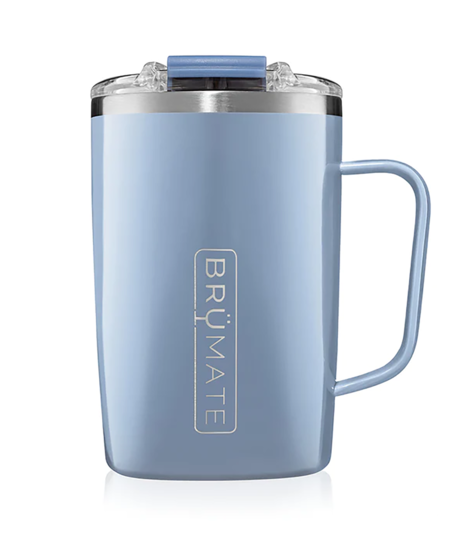 The BruMate Toddy is the world's first 100% leak-proof, insulated mug with a handle designed for your favorite hot or cold drinks at home or on-the-go.
