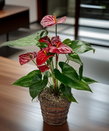 Anthurium - bold with tropical flair